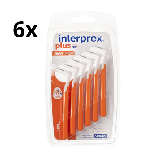 Interprox Plus Super Micro - 2mm - 6 x 6 stuks  - Voordeelverpakking