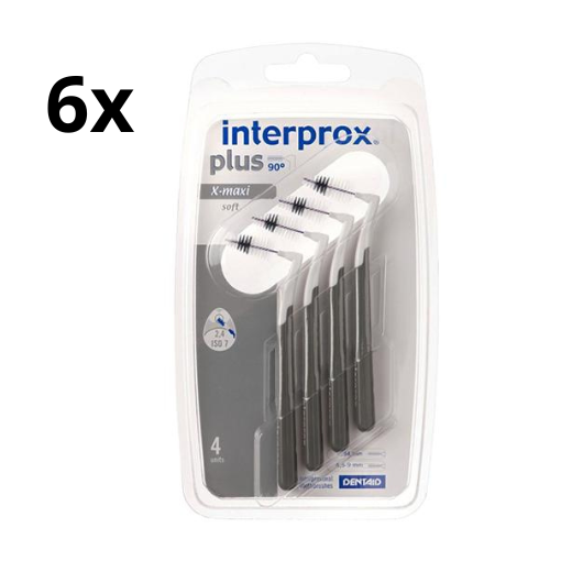 Interprox Plus X Maxi 4.5mm-9mm - 6 x 4 stuks  - Voordeelverpakking