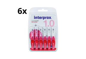 Interprox Premium Mini Conical - 2mm-4mm - 6 x 6 stuks - Voordeelverpakking