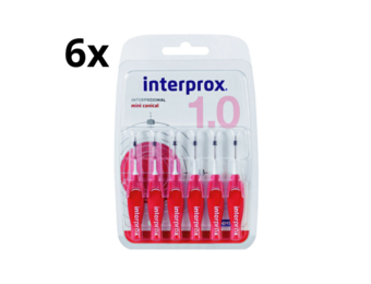 Interprox Premium Mini Conical - 2mm-4mm - 6 x 6 stuks - Voordeelverpakking