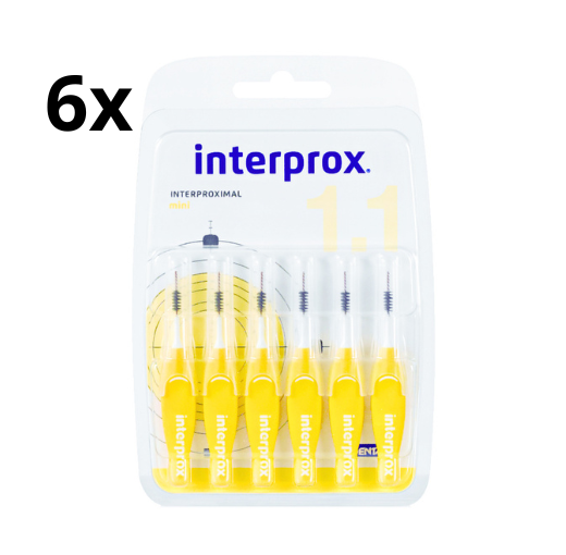 Interprox Premium Mini - 3mm - 6 x 6 stuks - Voordeelverpakking