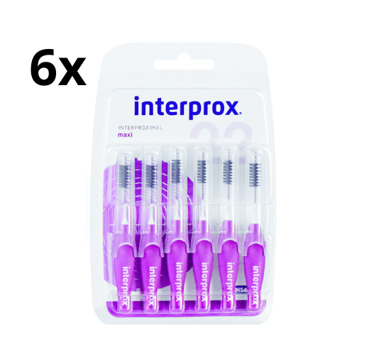 Interprox Premium Maxi - 6mm - 6 x 6 stuks - Voordeelverpakking