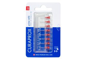 3x Curaprox Interdentale Rager Prime Navulling CPS 07 Rood 2,5mm 8 stuks