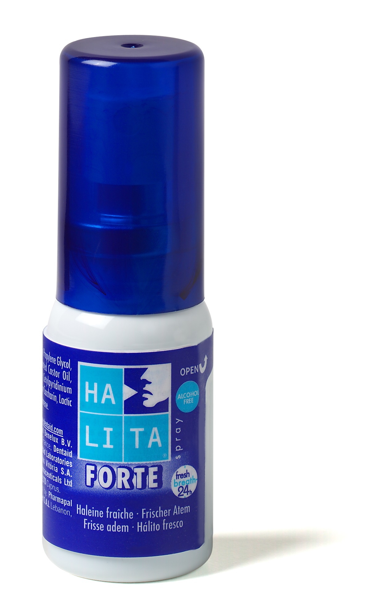 Halita Mondspray Mint - 3 x 15 ml - Voordeelverpakking