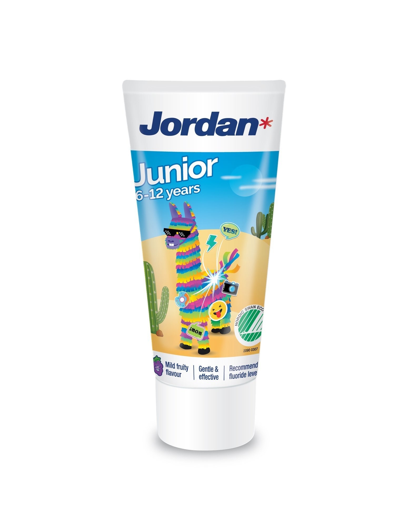 15x Jordan Tandpasta Junior 6-12 jaar 50 ml