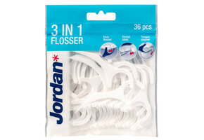 Jordan Flosser 3-in-1 - 16x36 stuks - Voordeelverpakking