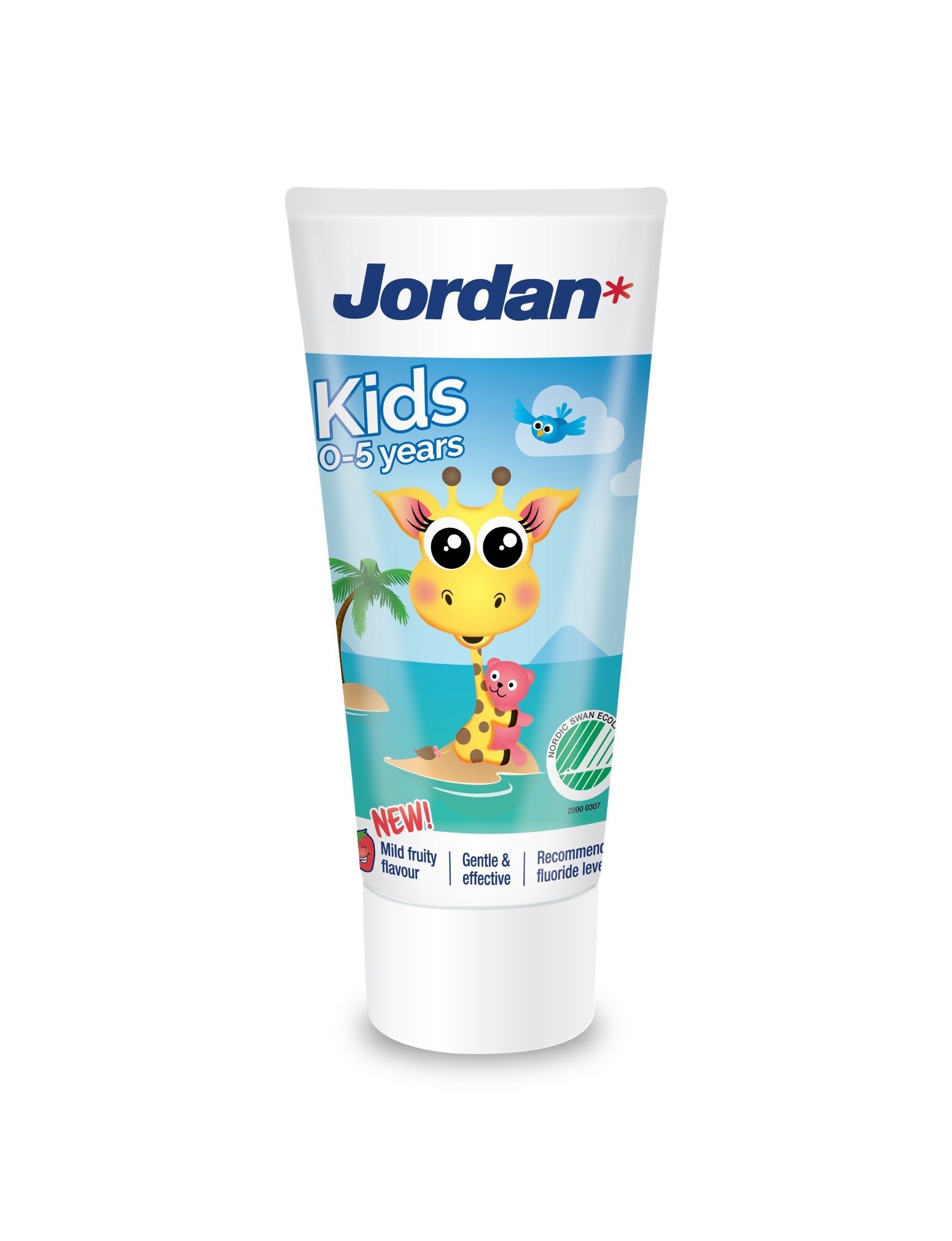 Jordan Tandpasta - Kids 0/5 jaar - Voordeelverpakking 6 x 50 ml