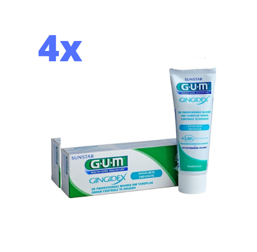 2 x GUM Tandpasta Gingidex 75 ml