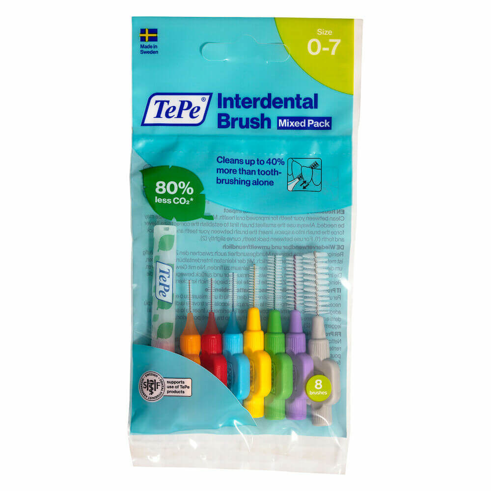 10x TePe Interdentale Ragers Original Gemengd blister à 8 stuks