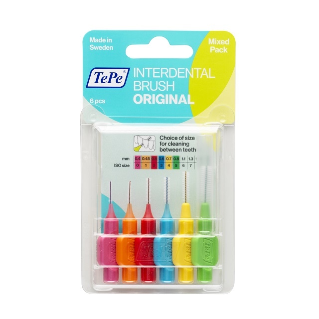 10 x TePe Interdentale Ragers Original Gemengd blister à 6 stuks