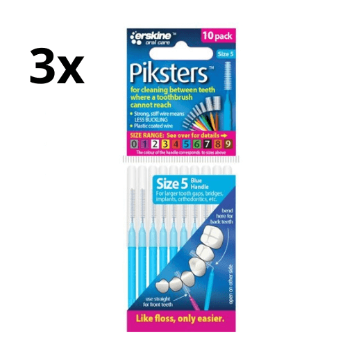 Piksters 5 Blauw 0.70mm - 3 x 10 stuks - Voordeelverpakking