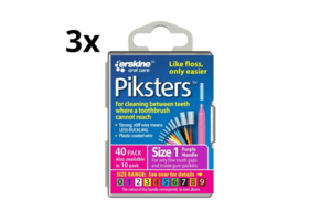 Piksters 1 Paars 0.50mm - 3 x 40 stuks - Voordeelverpakking