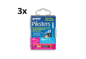 Piksters 5 Blauw 0.70mm - 3 x 40 stuks - Voordeelverpakking