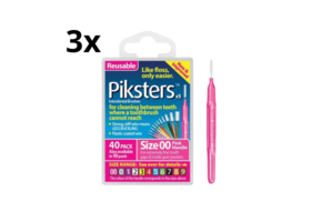 Piksters 00 Roze 0.32mm - 3 x 40 stuks - Voordeelverpakking