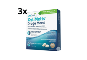 Oracoat Xylimelts Milde Munt - 3 x 40 stuks - Voordeelverpakking