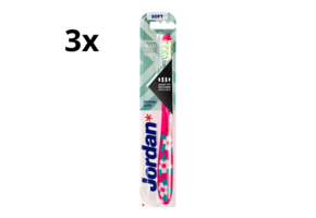 3x Jordan Tandenborstel Individual Clean Soft - Voordeelverpakking
