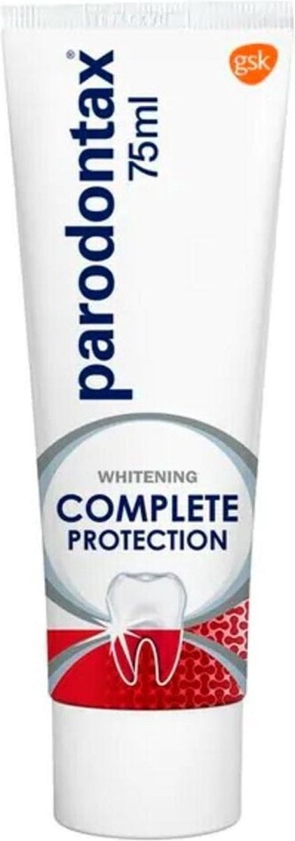 Parodontax Complete Protection Whitening Tandpasta - Voordeelverpakking 12 X 75 ML