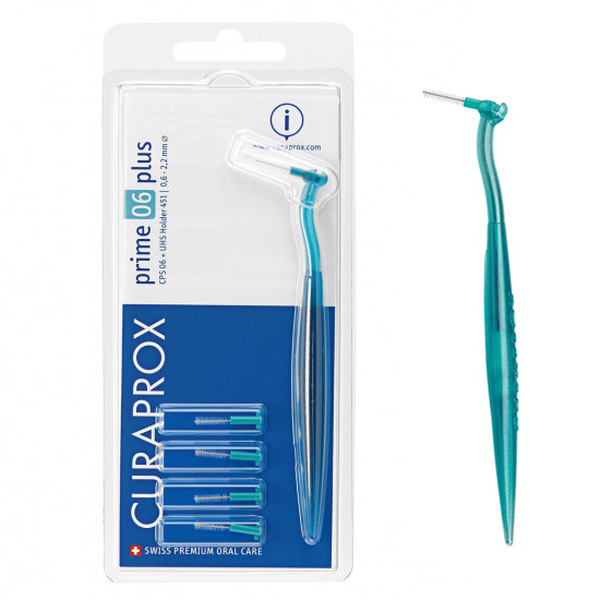 CURAPROX RAGER Prime HOEK 0,6MM 2 verpakkingen 7612412422108