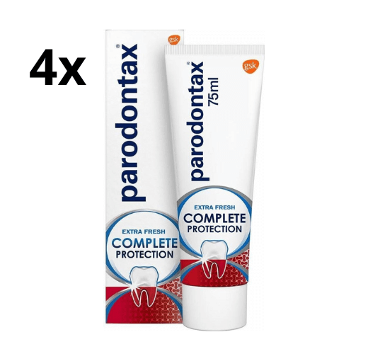 Parodontax Tandpasta Complete Protection Extra Fresh - 4 x 75 ml - Voordeelverpakking