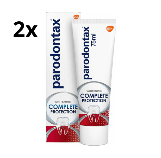 Parodontax Tandpasta Complete Protection Whitening - 2 x 75 ml - Voordeelverpakking