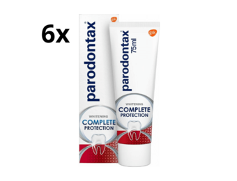 Parodontax Tandpasta Complete Protection Whitening - 6 x 75 ml - Voordeelverpakking