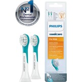 Philips Sonicare Opzetborstels For Kids 3+ HX6032/33 - 2 Stuks