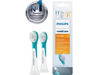 Philips Sonicare Opzetborstels For Kids 3+ HX6032/33 - 2 Stuks