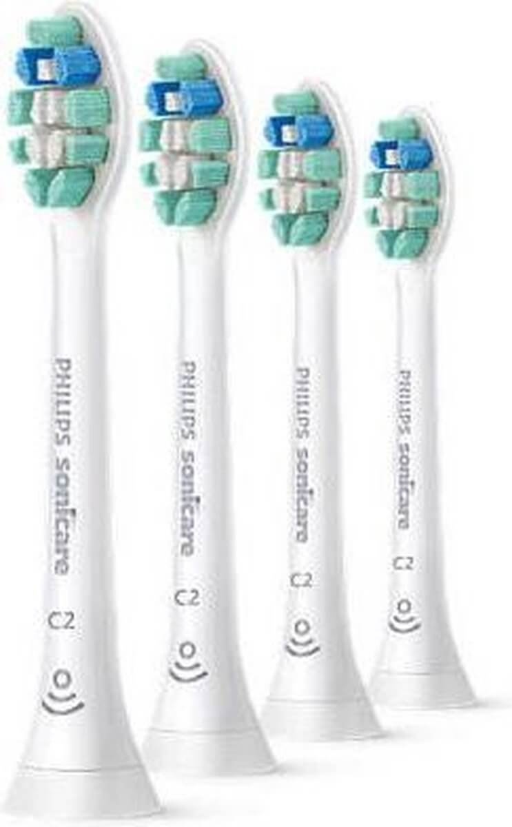 Philips Sonicare Opzetborstels C2 Optimal Plaque Defence - HX9024/10 - 4 stuks