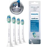 Philips Sonicare Opzetborstels C2 Optimal Plaque Defence - HX9024/10 - 4 stuks