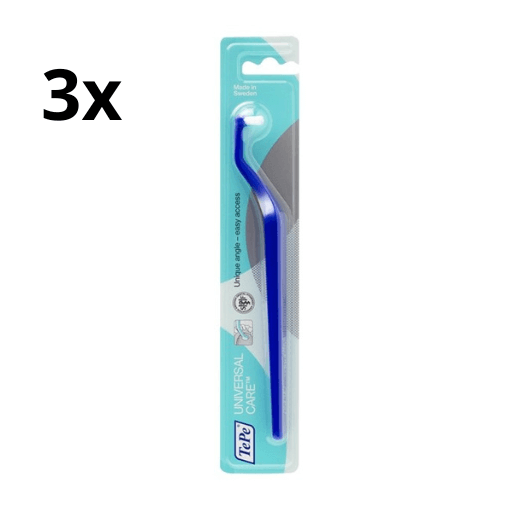 3x TePe Implant Care - Tandenborstel (universal care) - Voordeelverpakking