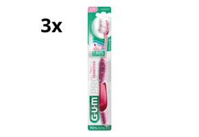 3x GUM Tandenborstel Pro Sensitive Ultra Soft - Voordeelverpakking