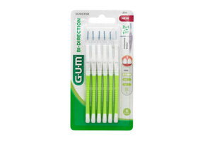 3x GUM Bi-Directions 0.7 mm 6 stuks