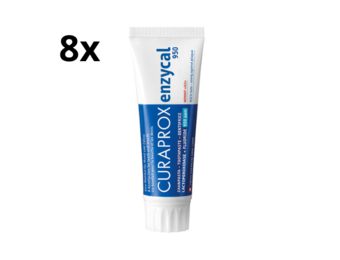 8x Curaprox Enzycal 950 Tandpasta - Voordeelverpakking