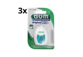3x GUM Original White Floss - Voordeelverpakking