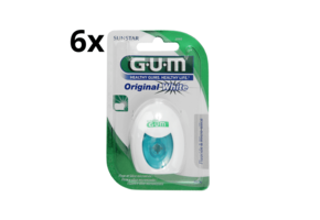 6x GUM Original White Floss - Voordeelverpakking