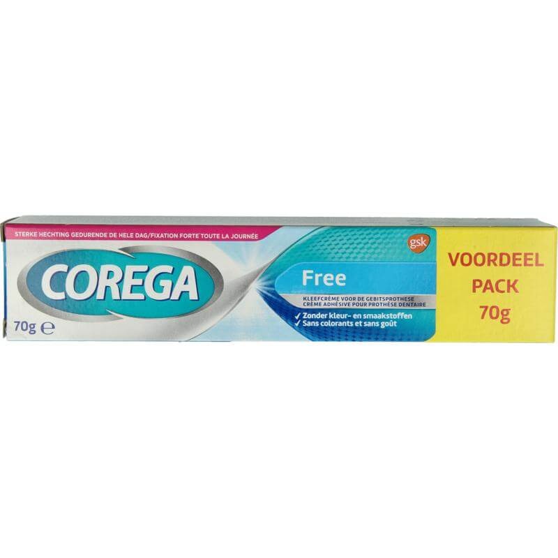 Corega Kleefpasta Free - 70 gram