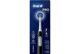 Oral B PRO 1 Cross Action Elektrische Tandenborstel | Zwart