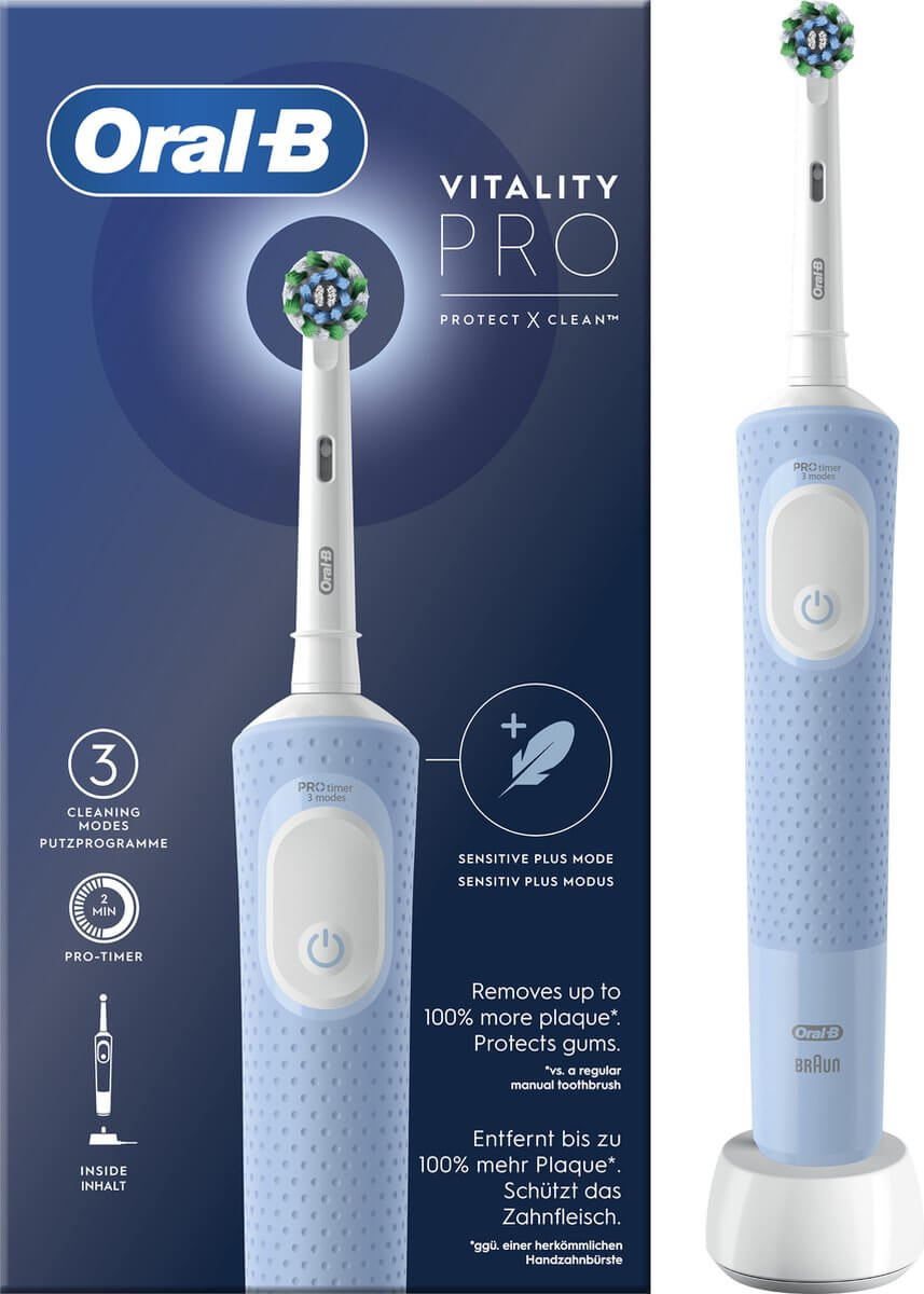 Oral B Vitality Pro Vapor Blue Elektrische Tandenborstel