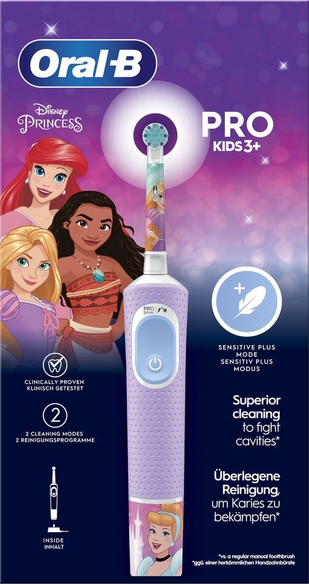 Oral B Vitality Pro Kids Princess Elektrische Tandenborstel