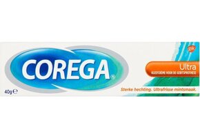 Corega Ultra Kleefcrème voor de gebitsprothese 6x40 g