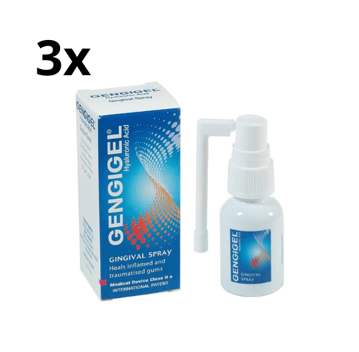Gengigel Mondspray - 3 x 20 ml - Voordeelverpakking