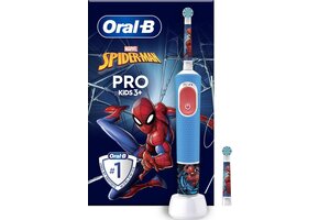 Oral B Vitality Pro Kids Spiderman Elektrische Tandenborstel - 2 opzetborstels