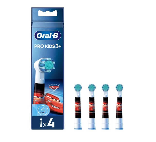 Oral B PRO Opzetborstels Kids Cars | 4 stuks