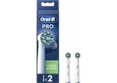 Oral B Opzetborstels PRO Cross Action Wit - 2 stuks