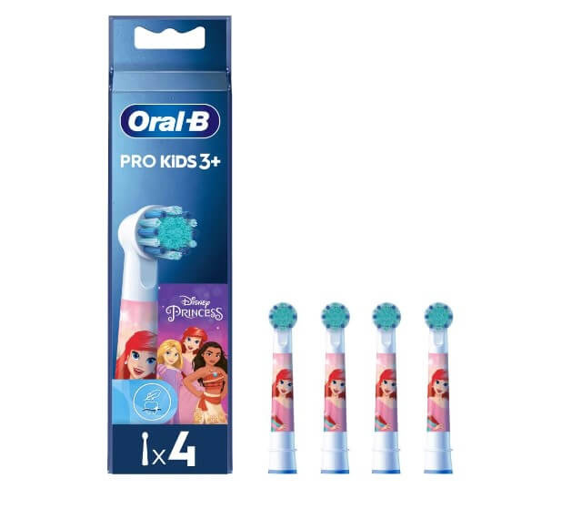 Oral B PRO Opzetborstels Kids Princess | 4 stuks