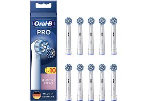 Oral B Opzetborstels Sensitive Clean PRO  | 10 stuks