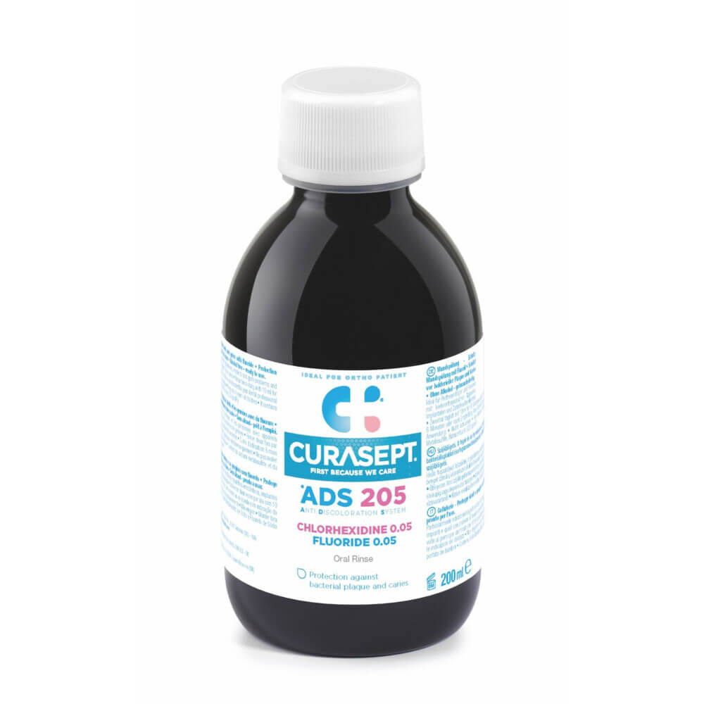 Curasept ADS 205 Mondspoelmiddel - 0,05% Chloorhexidine - 200 ml