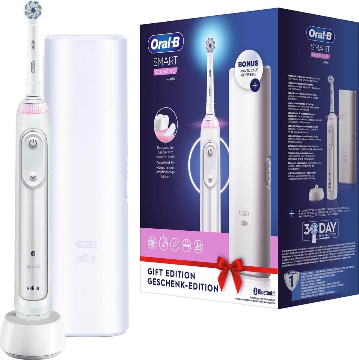 Oral B Smart Sensitive - Elektrische Tandenborstel - Wit
