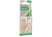 Piksters Bamboe Rechte Ragers - Maat 2 - Fijn Wit - 8 stuks