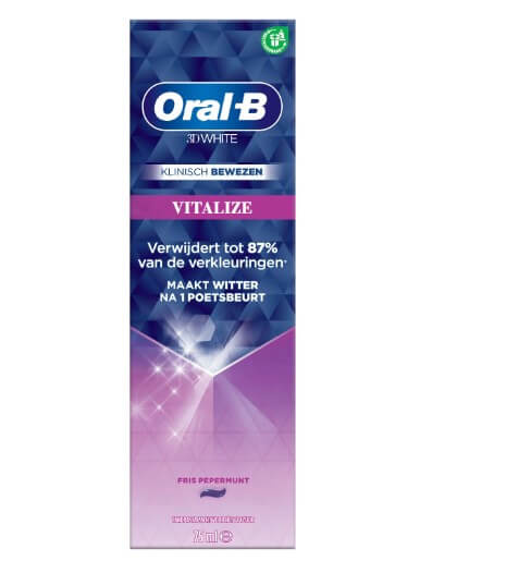 Oral B Tandpasta 3D White  Vitalize - 75 ml